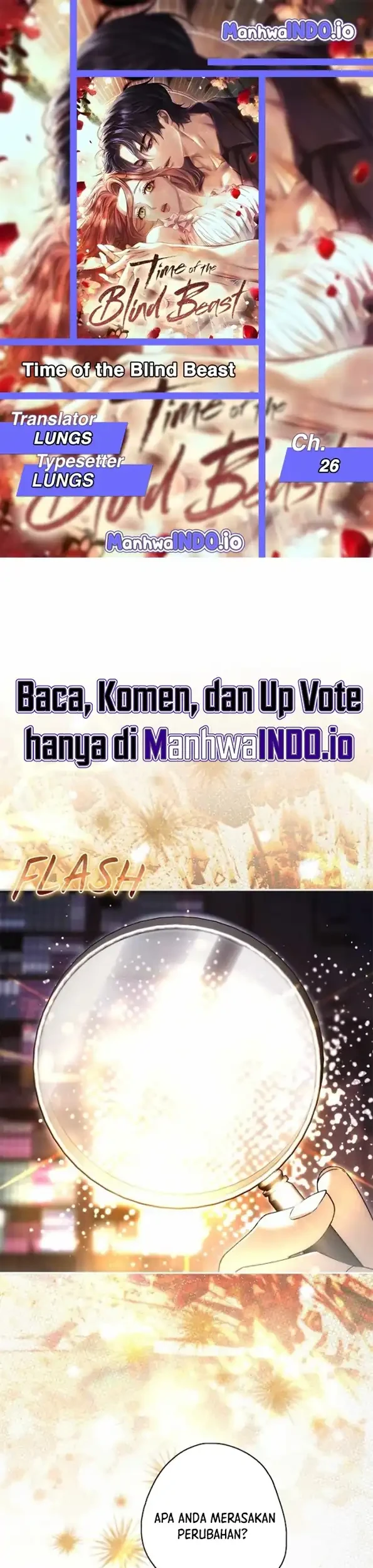Time of the Blind Beast Chapter 26 - halaman 1