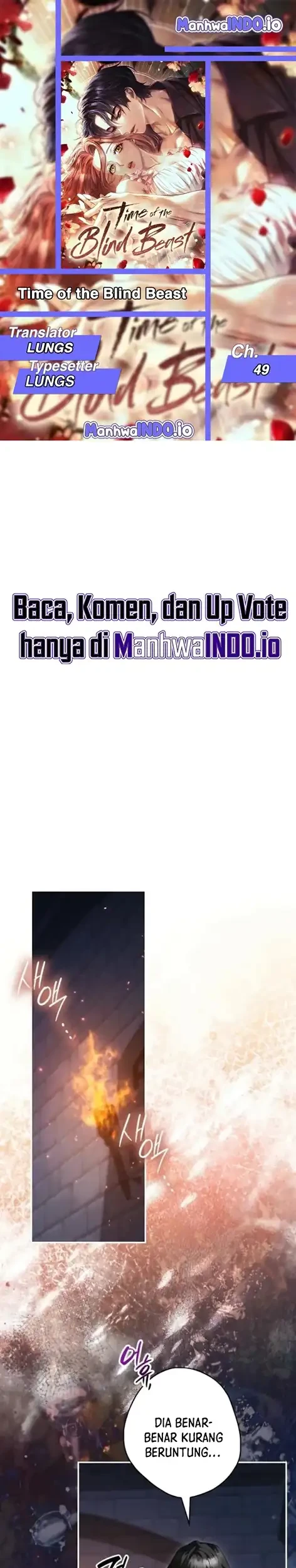 Time of the Blind Beast Chapter 49 - halaman 1