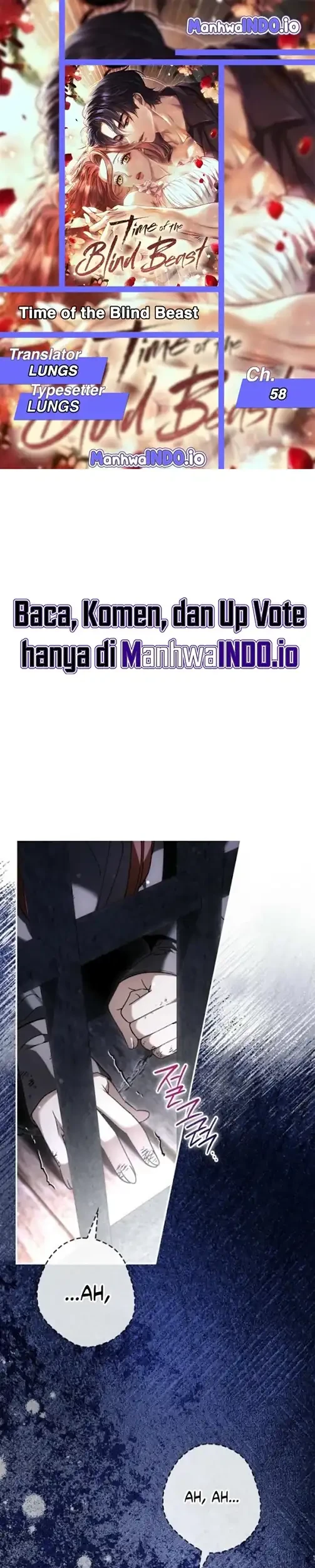 Time of the Blind Beast Chapter 58 - halaman 1