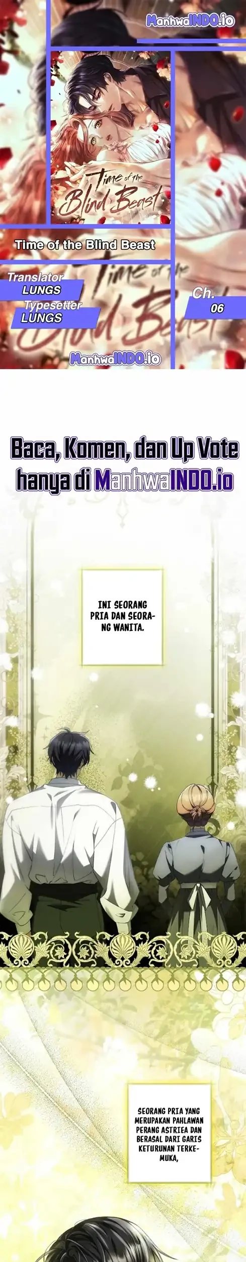 Time of the Blind Beast Chapter 6 - halaman 1