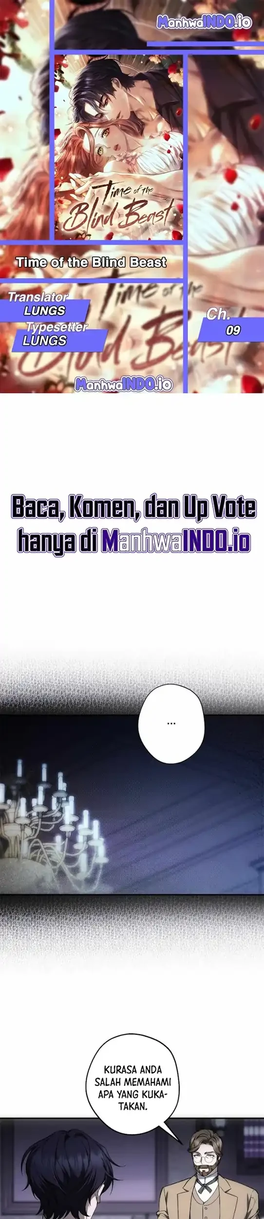 Time of the Blind Beast Chapter 9 - halaman 1