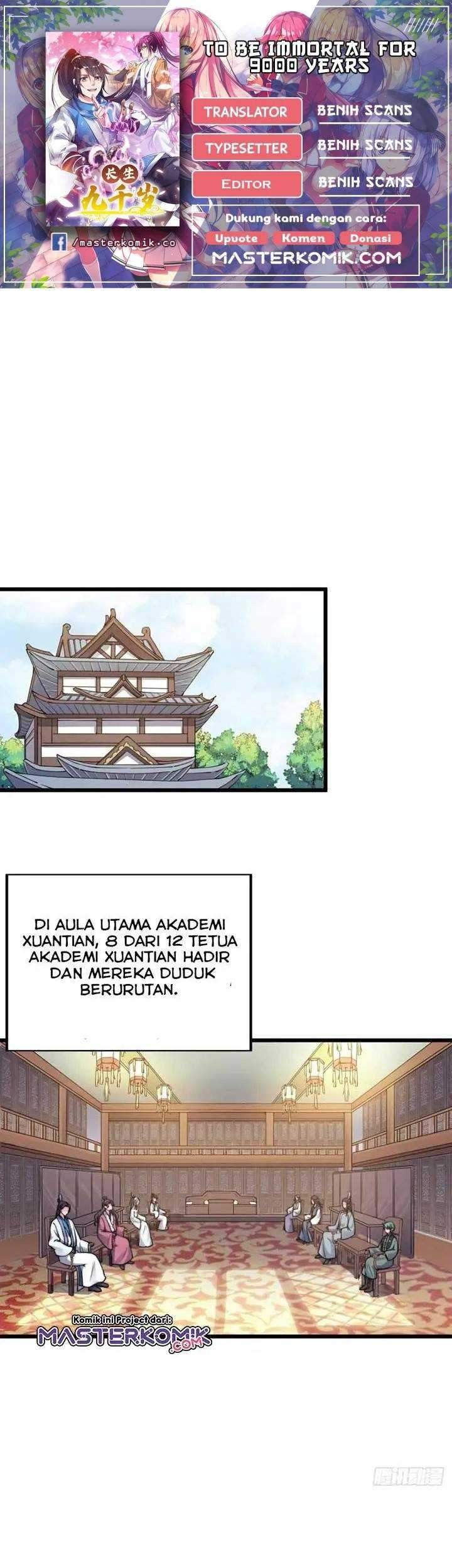 To Be Immortal for 9000 Years Chapter 15 - halaman 1