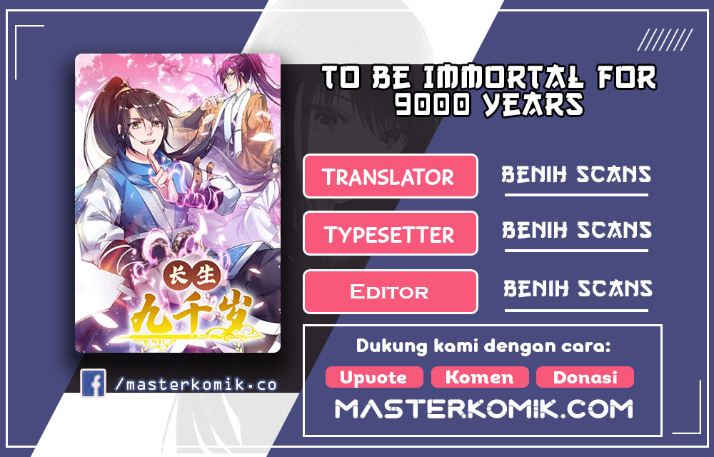 To Be Immortal for 9000 Years Chapter 32 - halaman 1