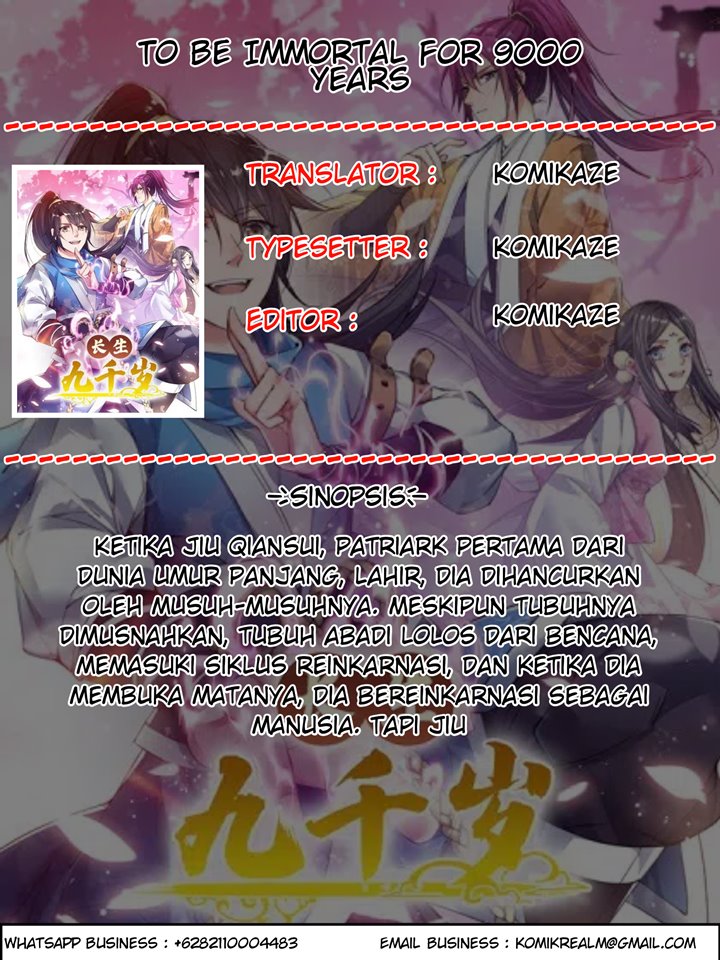 To Be Immortal for 9000 Years Chapter 37 - halaman 1