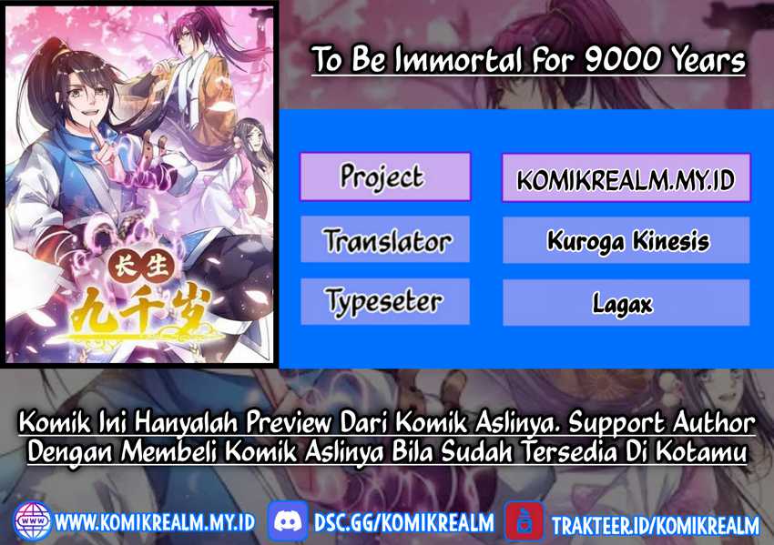 To Be Immortal for 9000 Years Chapter 41 - halaman 1