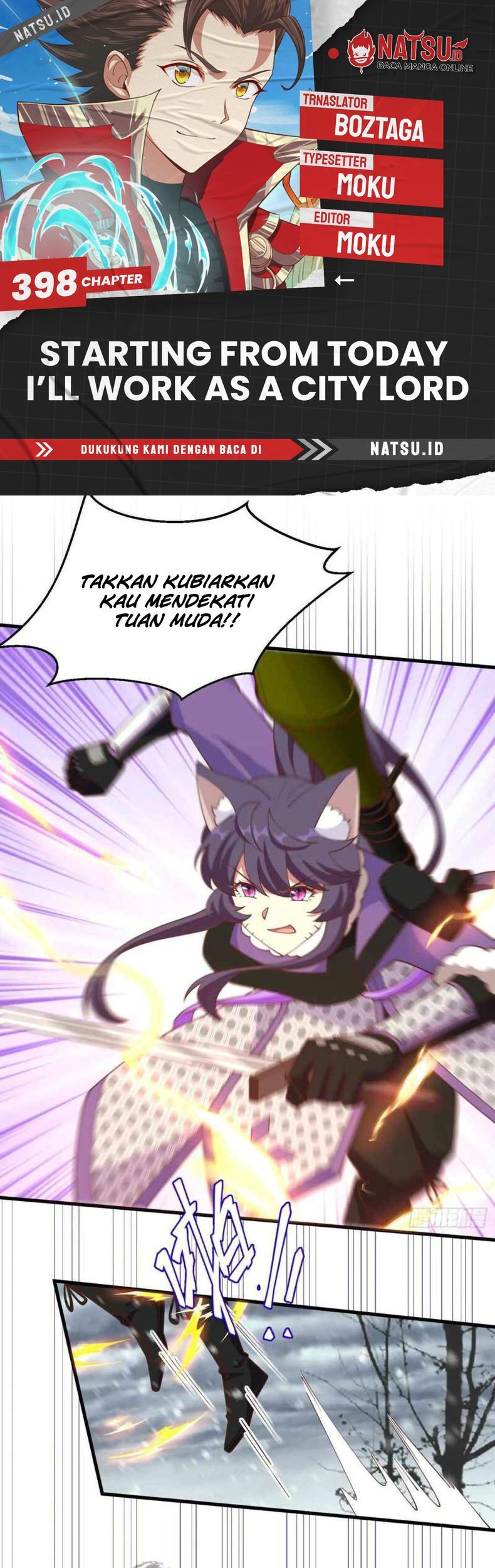 To Be The Castellan King Chapter 398 - halaman 1