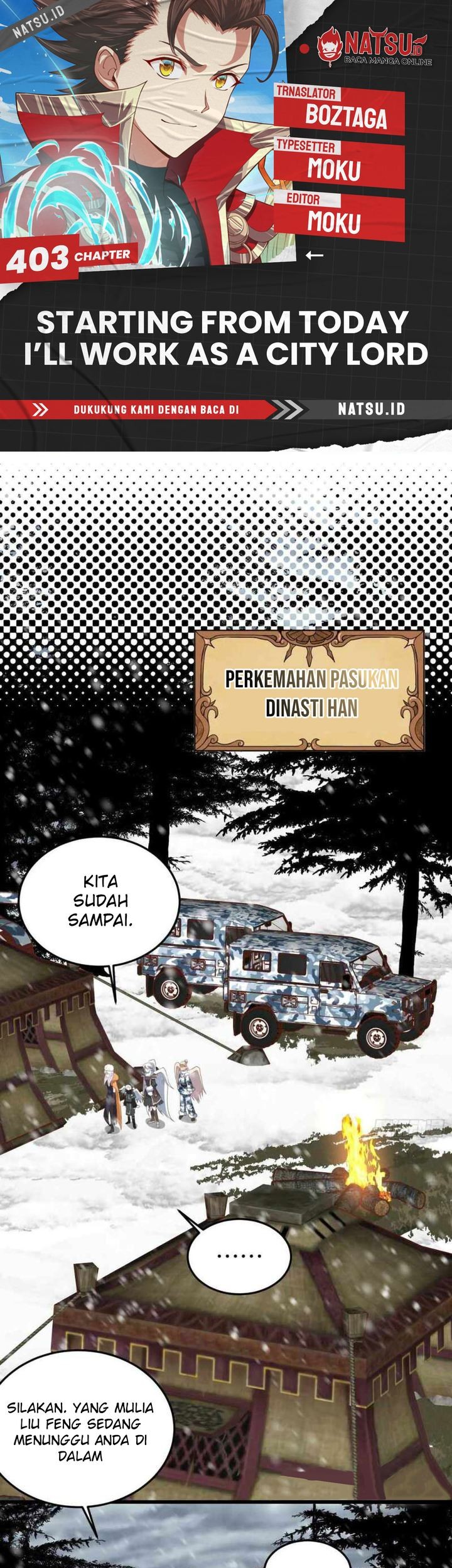To Be The Castellan King Chapter 403 - halaman 1