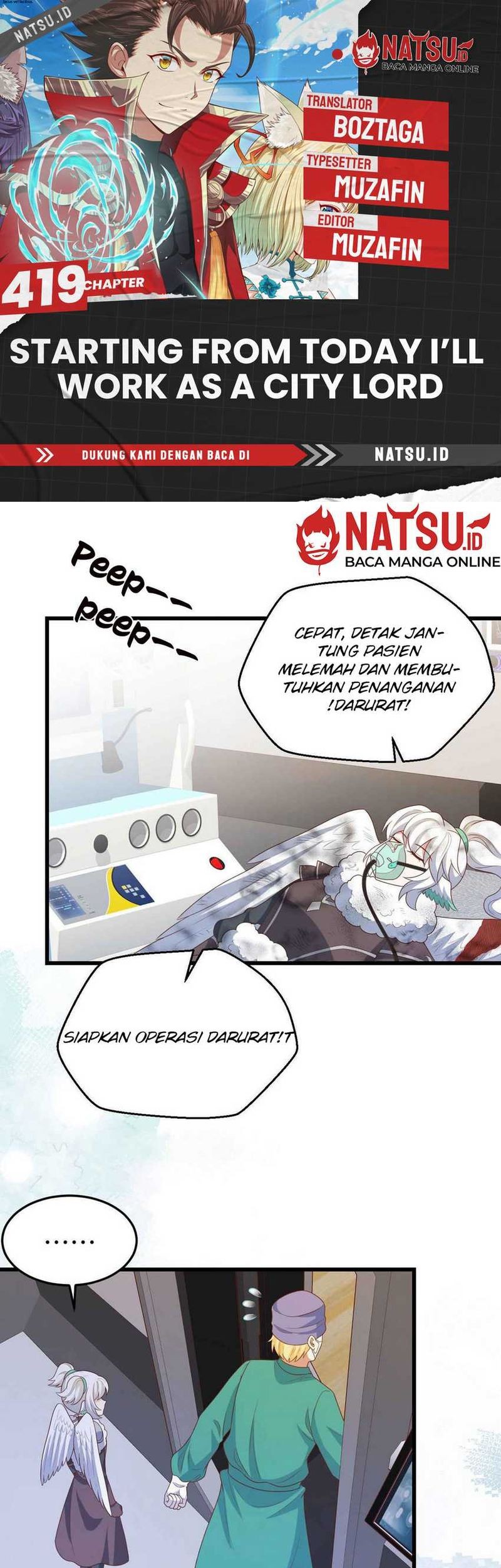 To Be The Castellan King Chapter 419 - halaman 1