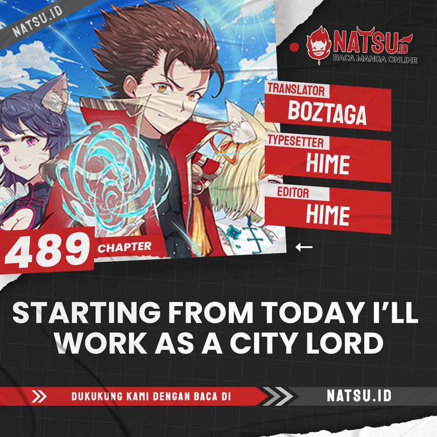 To Be The Castellan King Chapter 489 - halaman 1