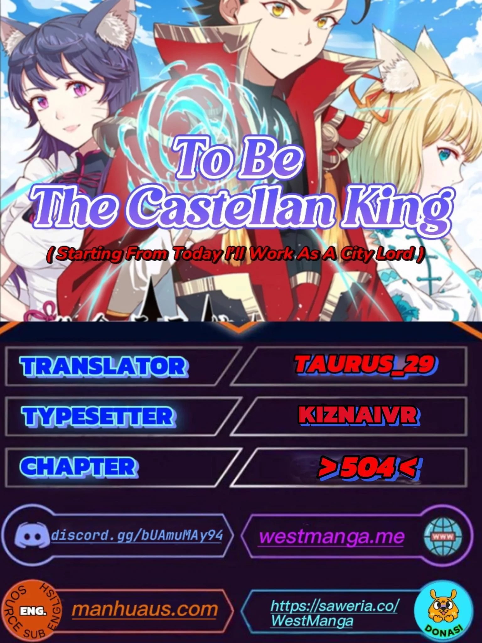 To Be The Castellan King Chapter 504 - halaman 1