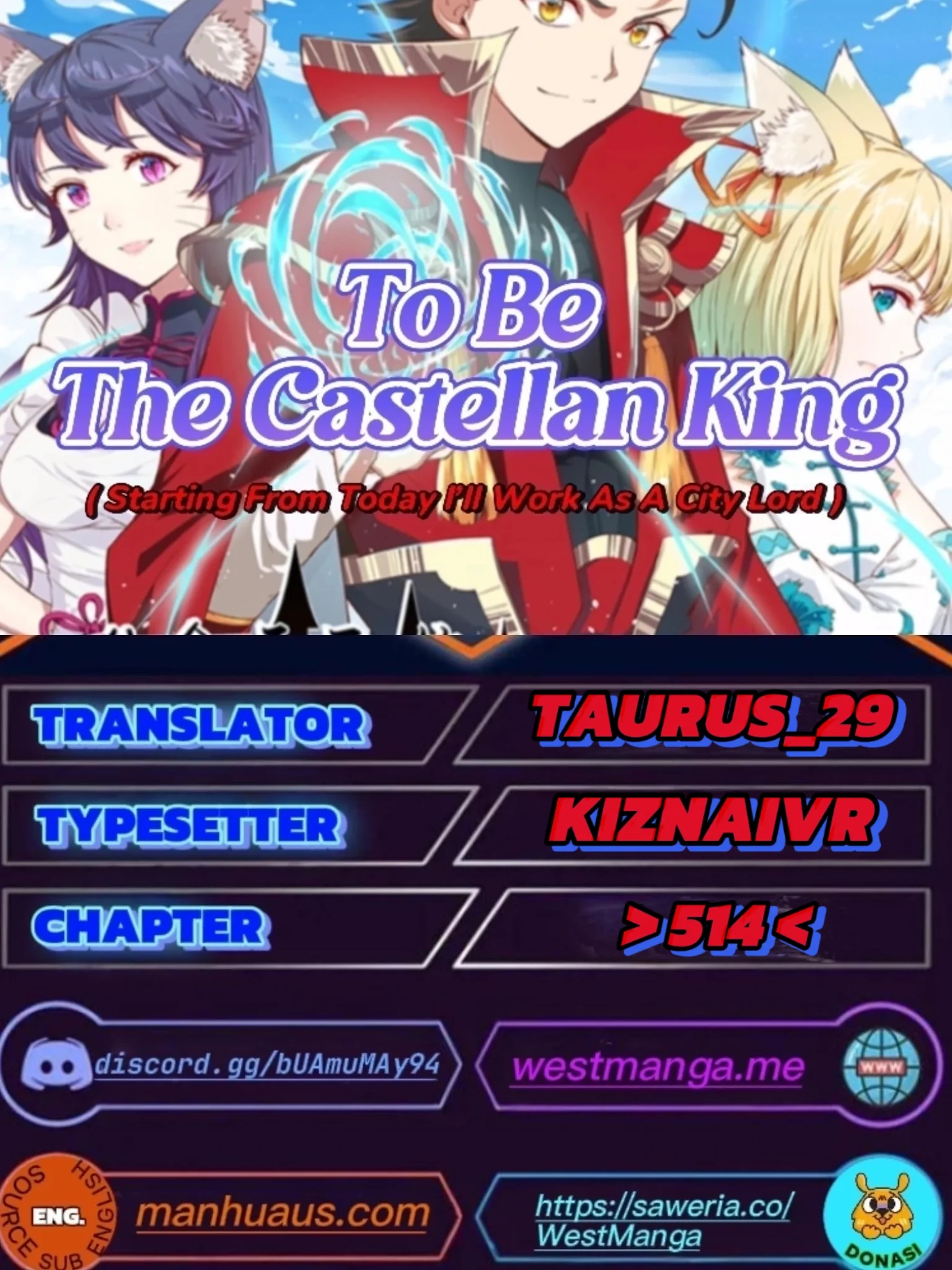 To Be The Castellan King Chapter 514 - halaman 1