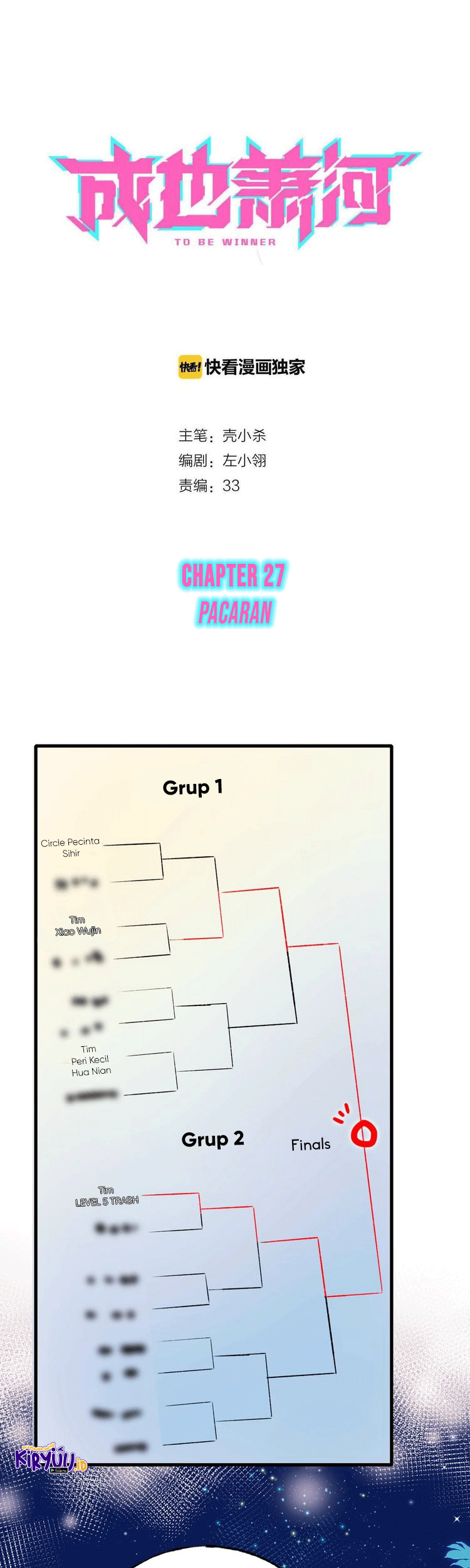 To be Winner Chapter 27 - halaman 1