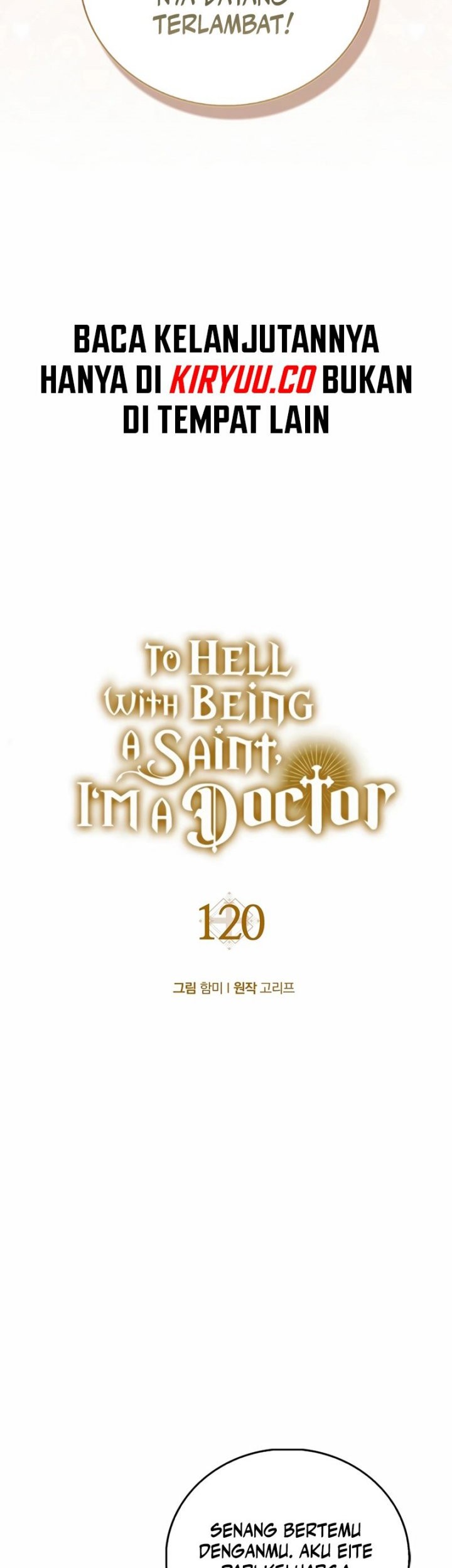 To Hell With Being a Saint, I’m a Doctor Chapter 120 - halaman 9