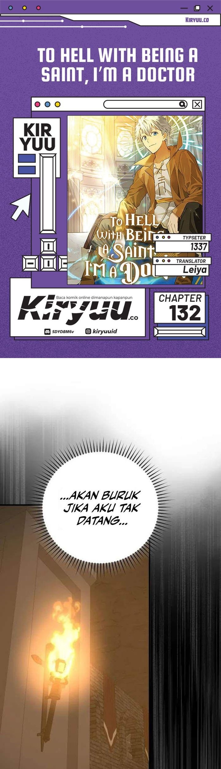 To Hell With Being a Saint, I’m a Doctor Chapter 132 - halaman 1