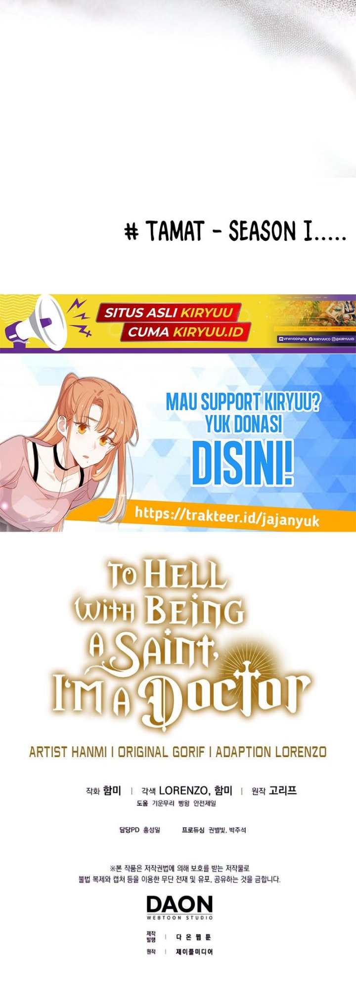 To Hell With Being a Saint, I’m a Doctor Chapter 43 - halaman 55