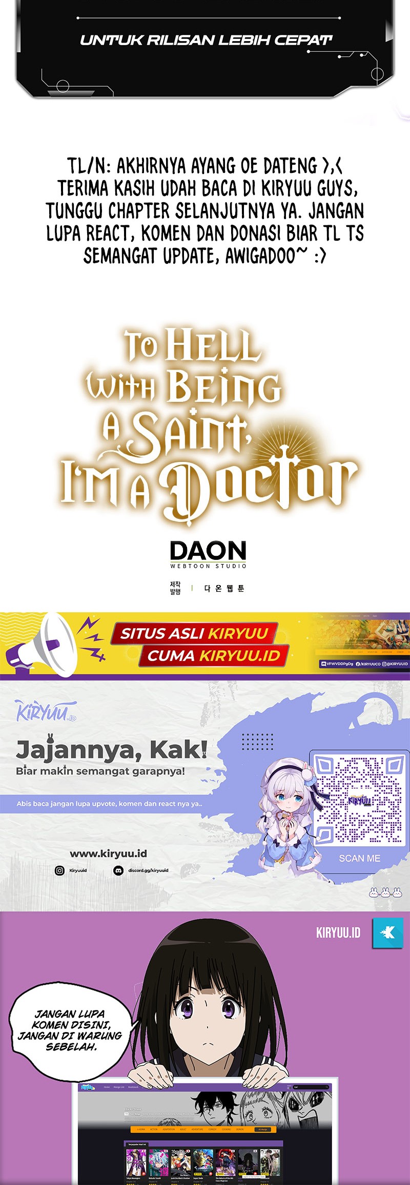 To Hell With Being a Saint, I’m a Doctor Chapter 63 - halaman 55