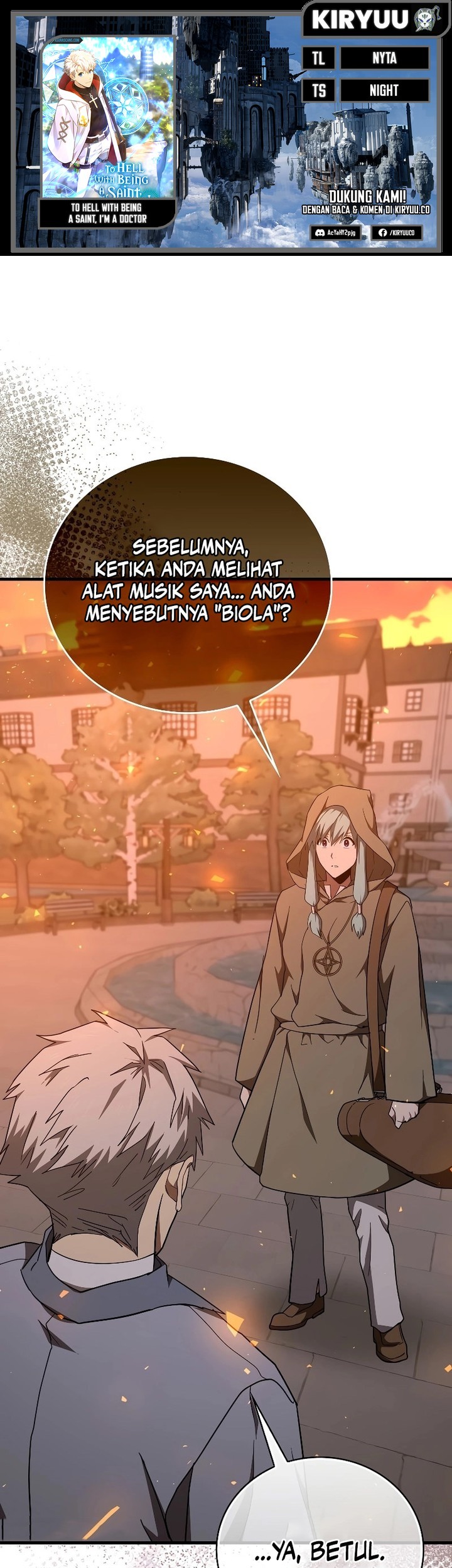 To Hell With Being a Saint, I’m a Doctor Chapter 87 - halaman 1