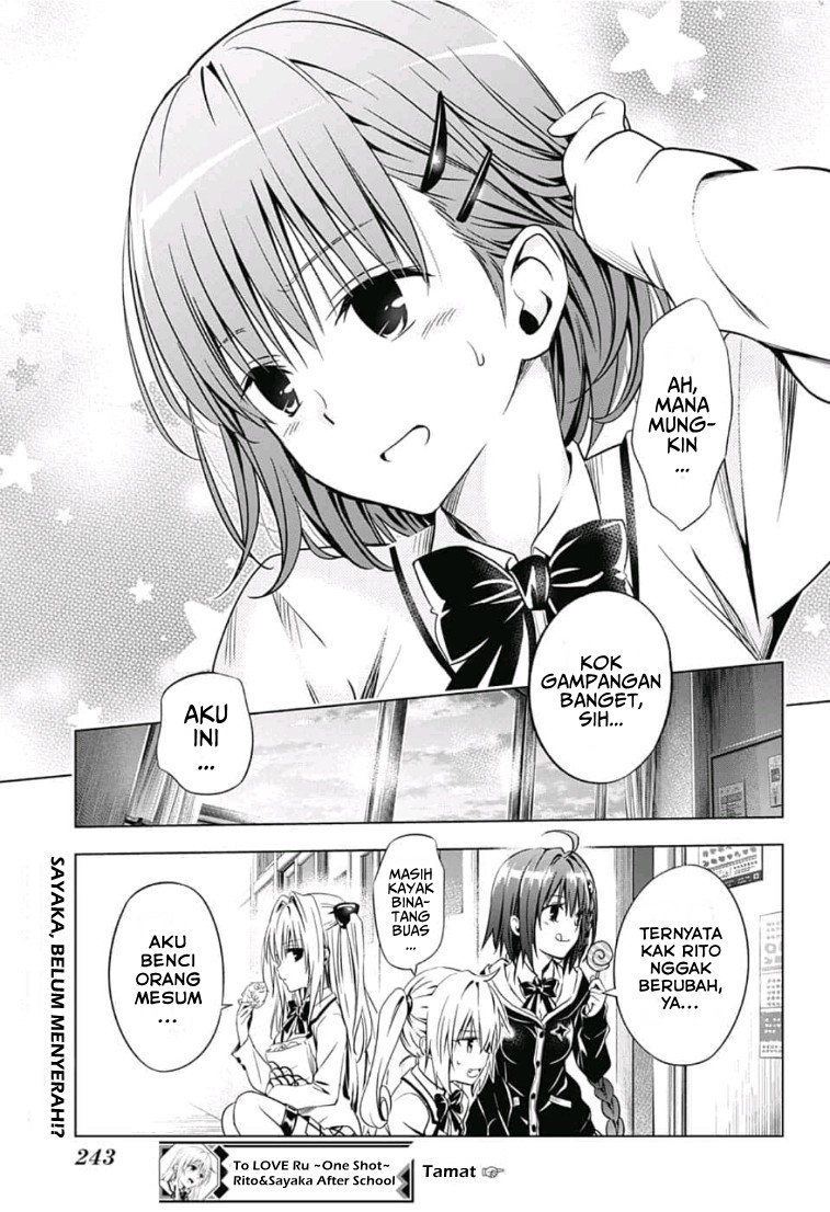To LOVE-Ru: Rito to Sayaka no Houkago Chapter 1 - halaman 26