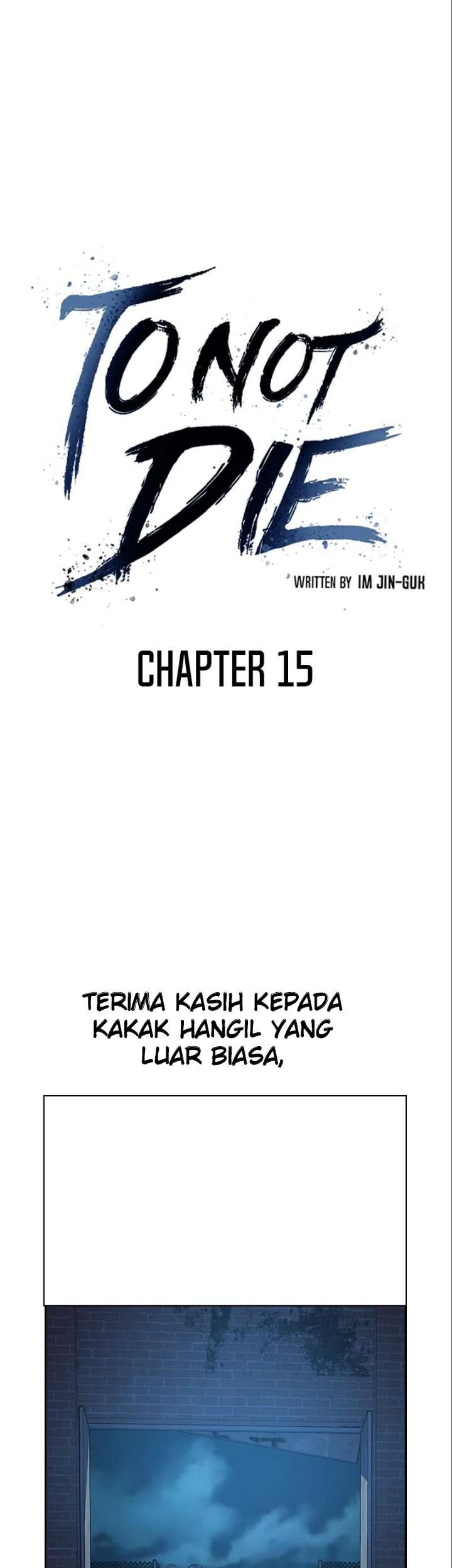 To Not Die Chapter 15 - halaman 18