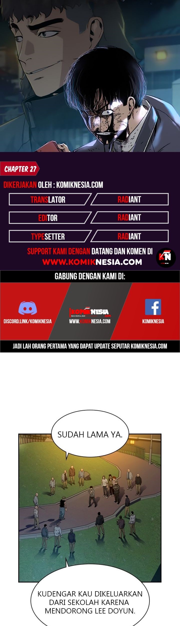 To Not Die Chapter 27 - halaman 1