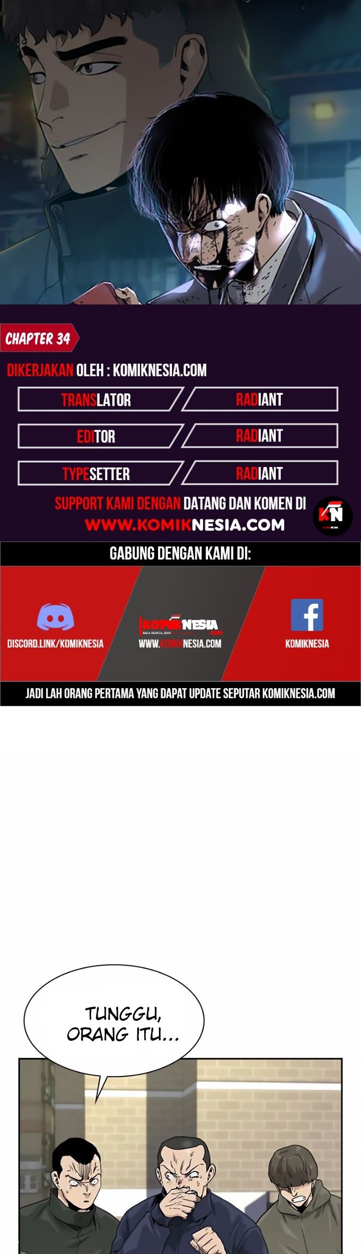 To Not Die Chapter 34 - halaman 1