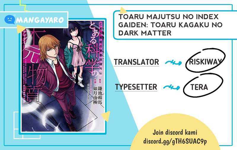 Toaru Kagaku no Dark Matter Chapter 4 - halaman 1