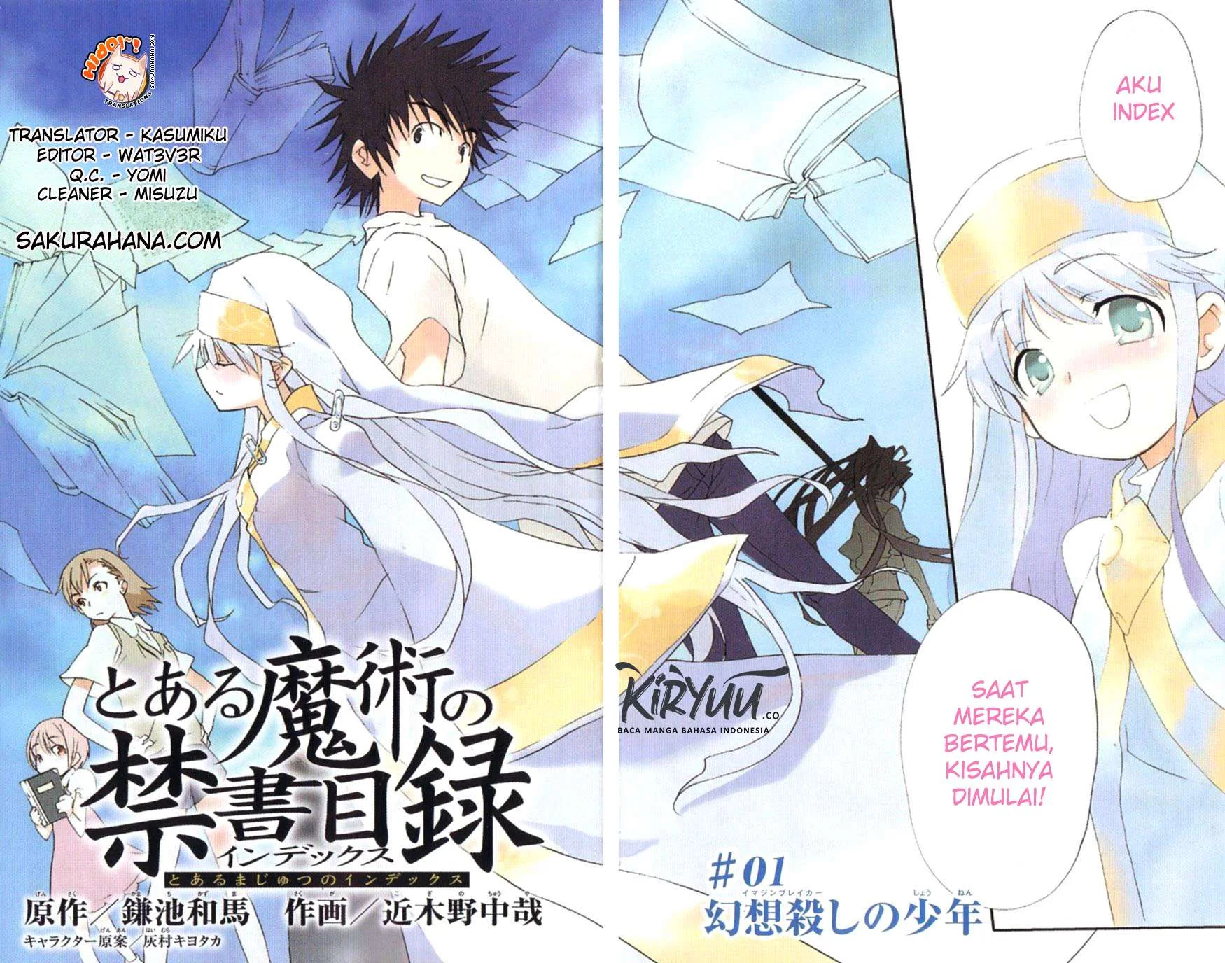 Toaru Majutsu no Index Chapter 1 - halaman 5