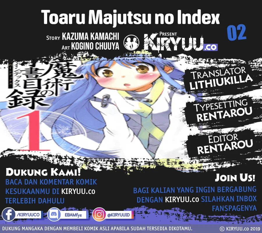Toaru Majutsu no Index Chapter 2 - halaman 2