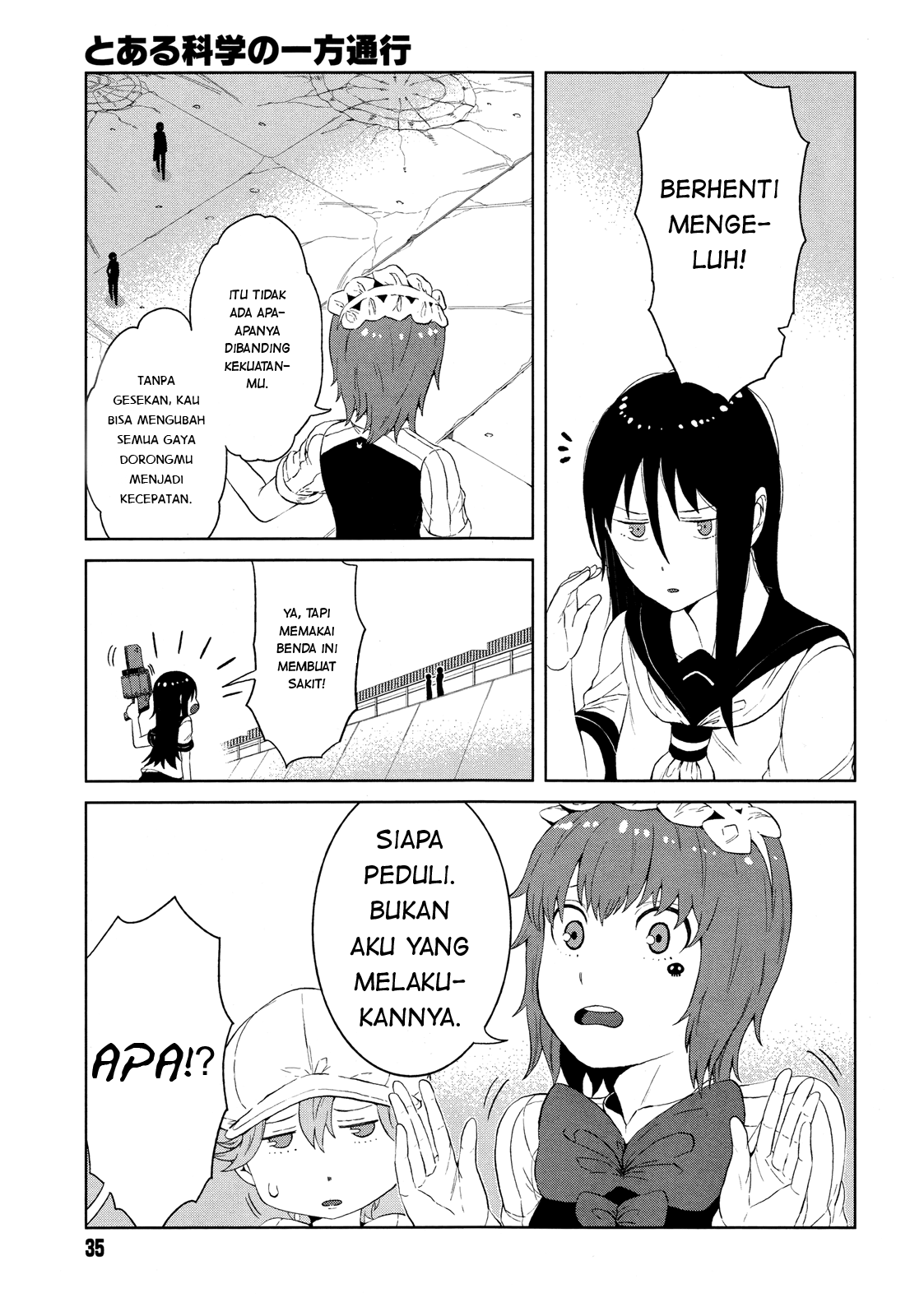 Toaru Majutsu no Index Gaiden: Toaru Kagaku no Accelerator Chapter 11 - halaman 7