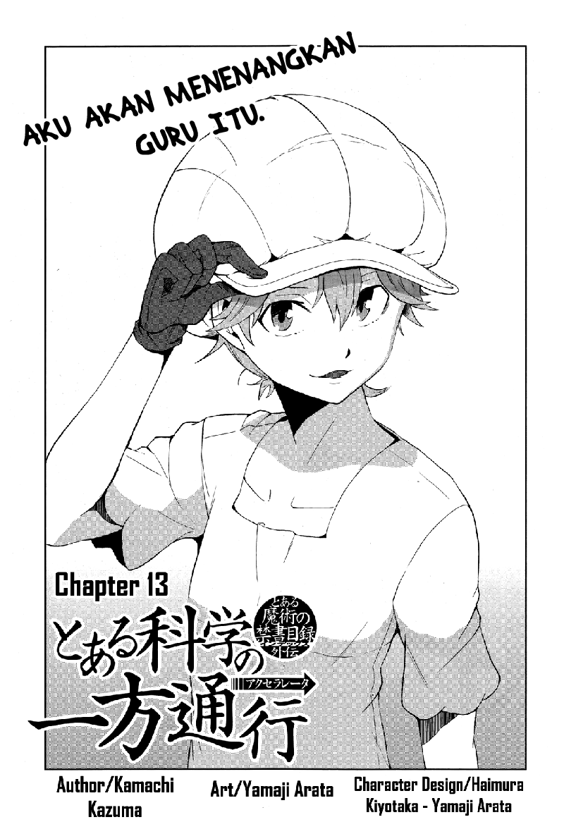 Toaru Majutsu no Index Gaiden: Toaru Kagaku no Accelerator Chapter 13 - halaman 1