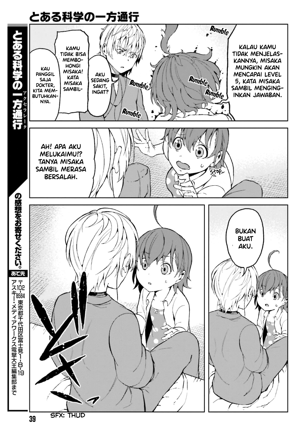 Toaru Majutsu no Index Gaiden: Toaru Kagaku no Accelerator Chapter 38 - halaman 29