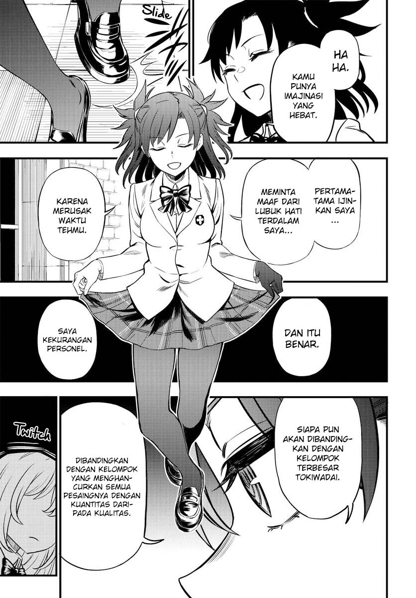 Toaru Majutsu no Index Gaiden: Toaru Kagaku no Mental Out Chapter 1.1 - halaman 28