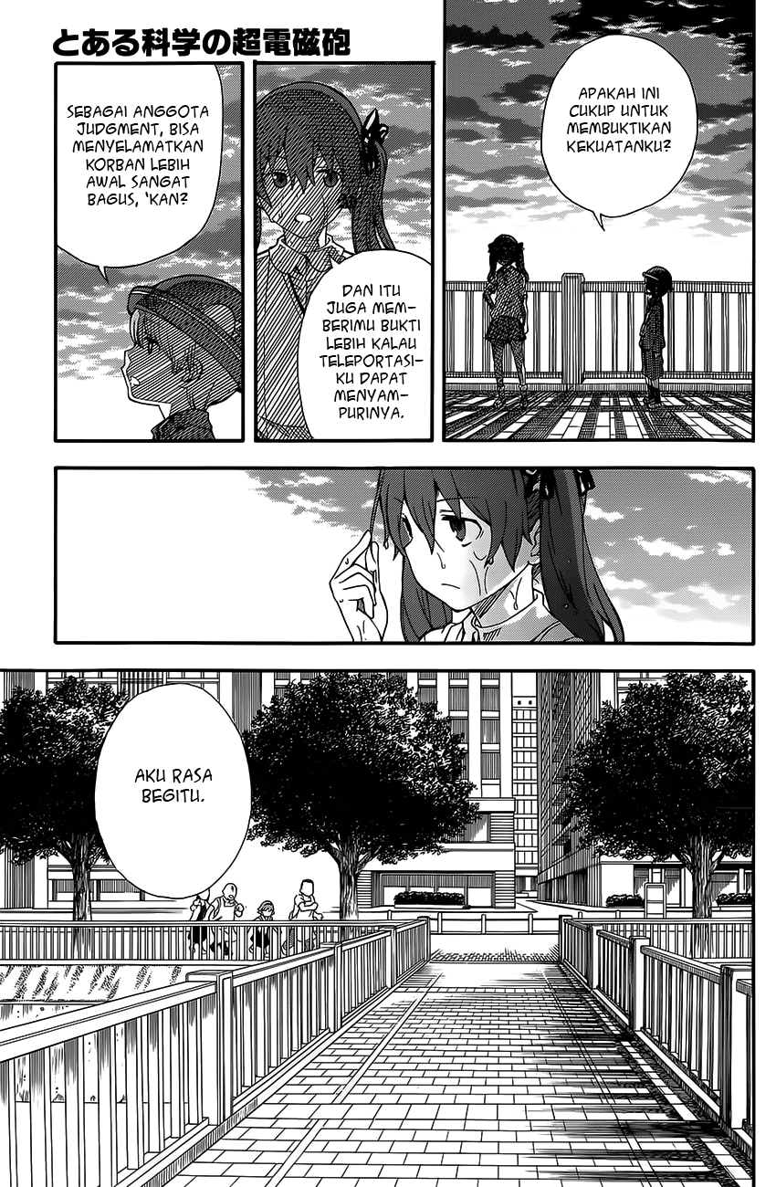 Toaru Majutsu no Index Gaiden: Toaru Kagaku no Railgun Chapter 74 - halaman 21