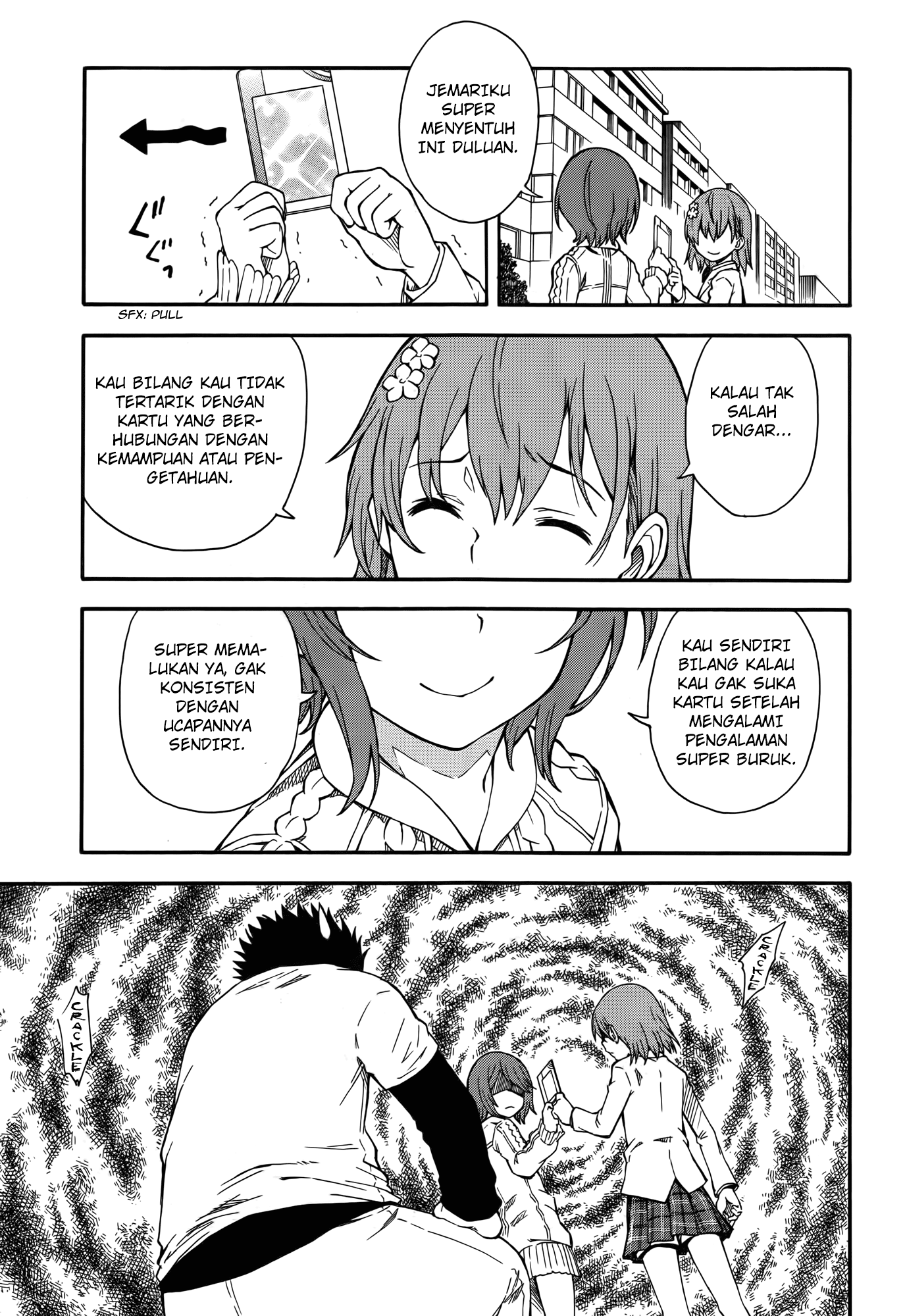 Toaru Majutsu no Index Gaiden: Toaru Kagaku no Railgun Chapter 78 - halaman 12