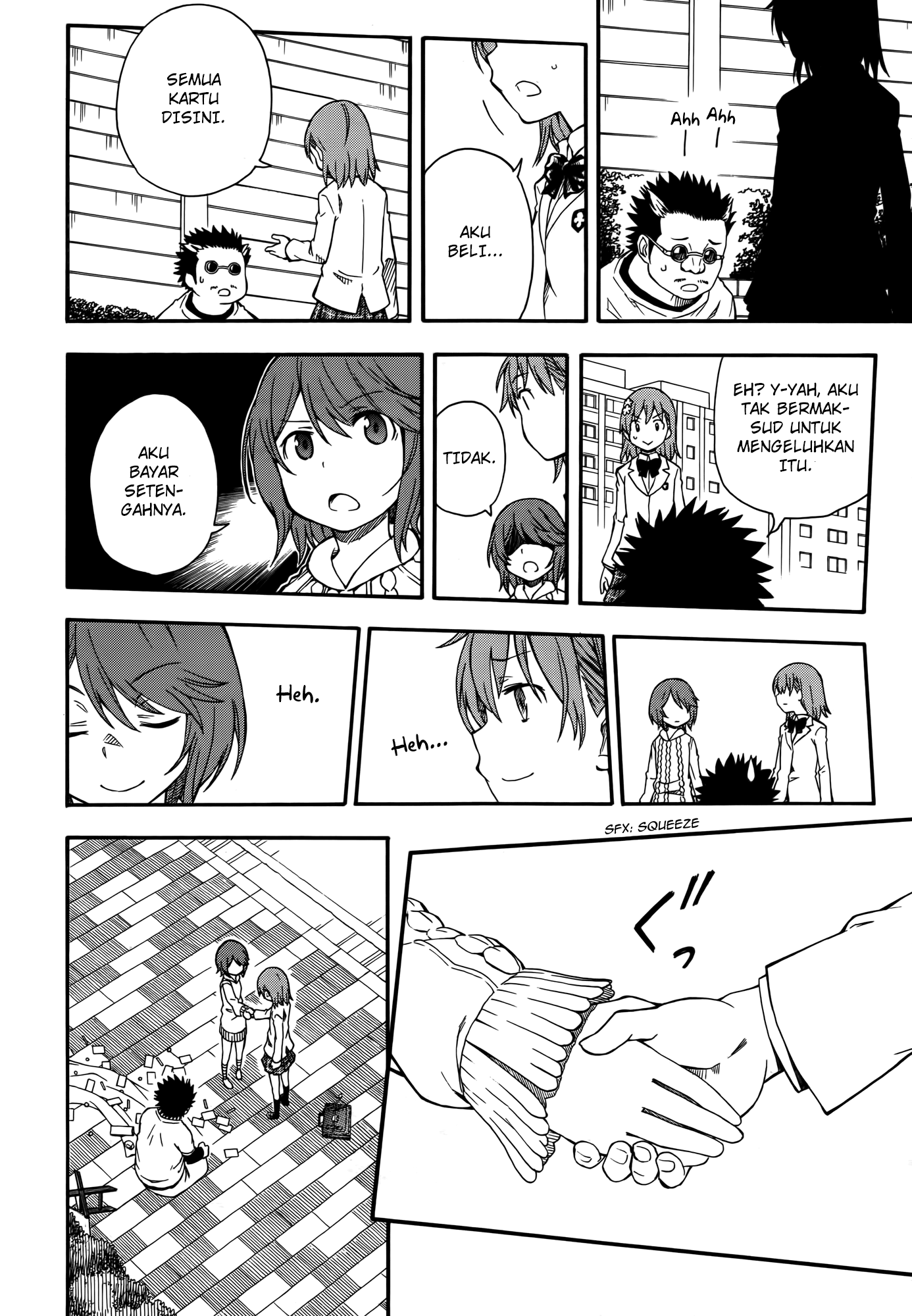 Toaru Majutsu no Index Gaiden: Toaru Kagaku no Railgun Chapter 78 - halaman 17