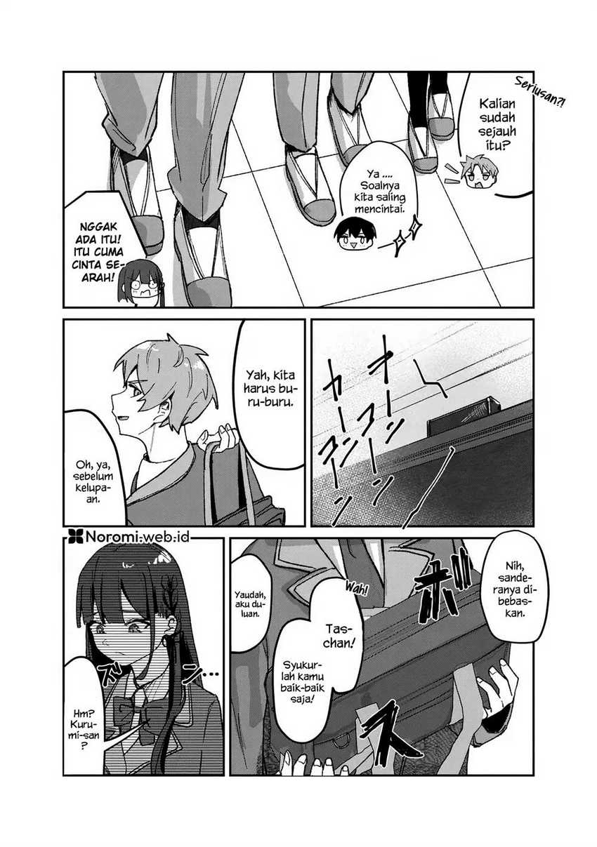 Tobioriru Chokuzen no Doukyuusei ni “Sekkusu Shiyou! ” To Teianshite Mita. Chapter 3.2 - halaman 9