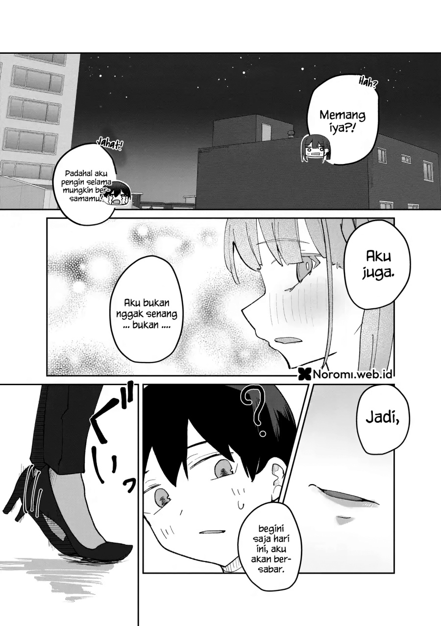 Tobioriru Chokuzen no Doukyuusei ni “Sekkusu Shiyou! ” To Teianshite Mita. Chapter 4.2 - halaman 13