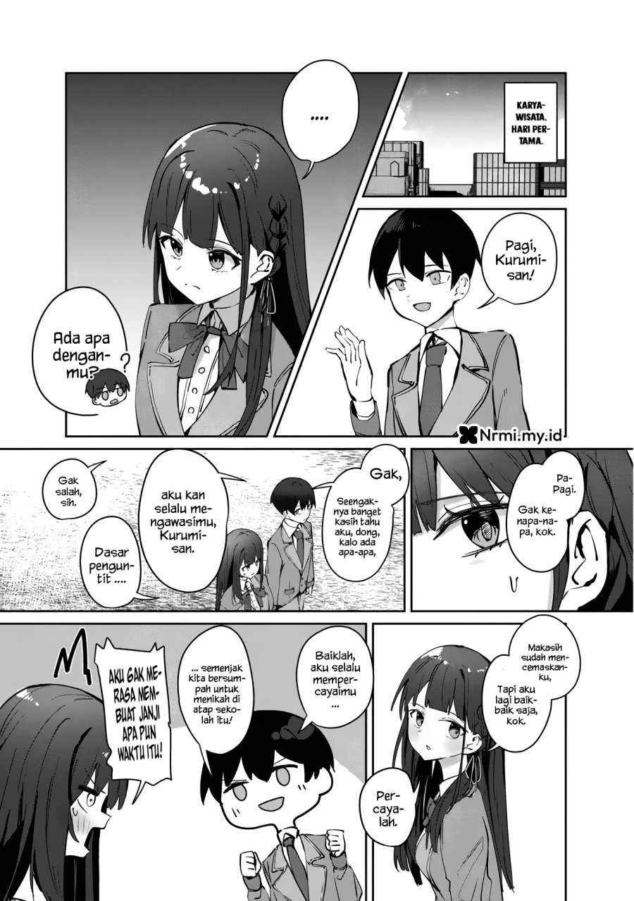 Tobioriru Chokuzen no Doukyuusei ni “Sekkusu Shiyou! ” To Teianshite Mita. Chapter 8.1 - halaman 1