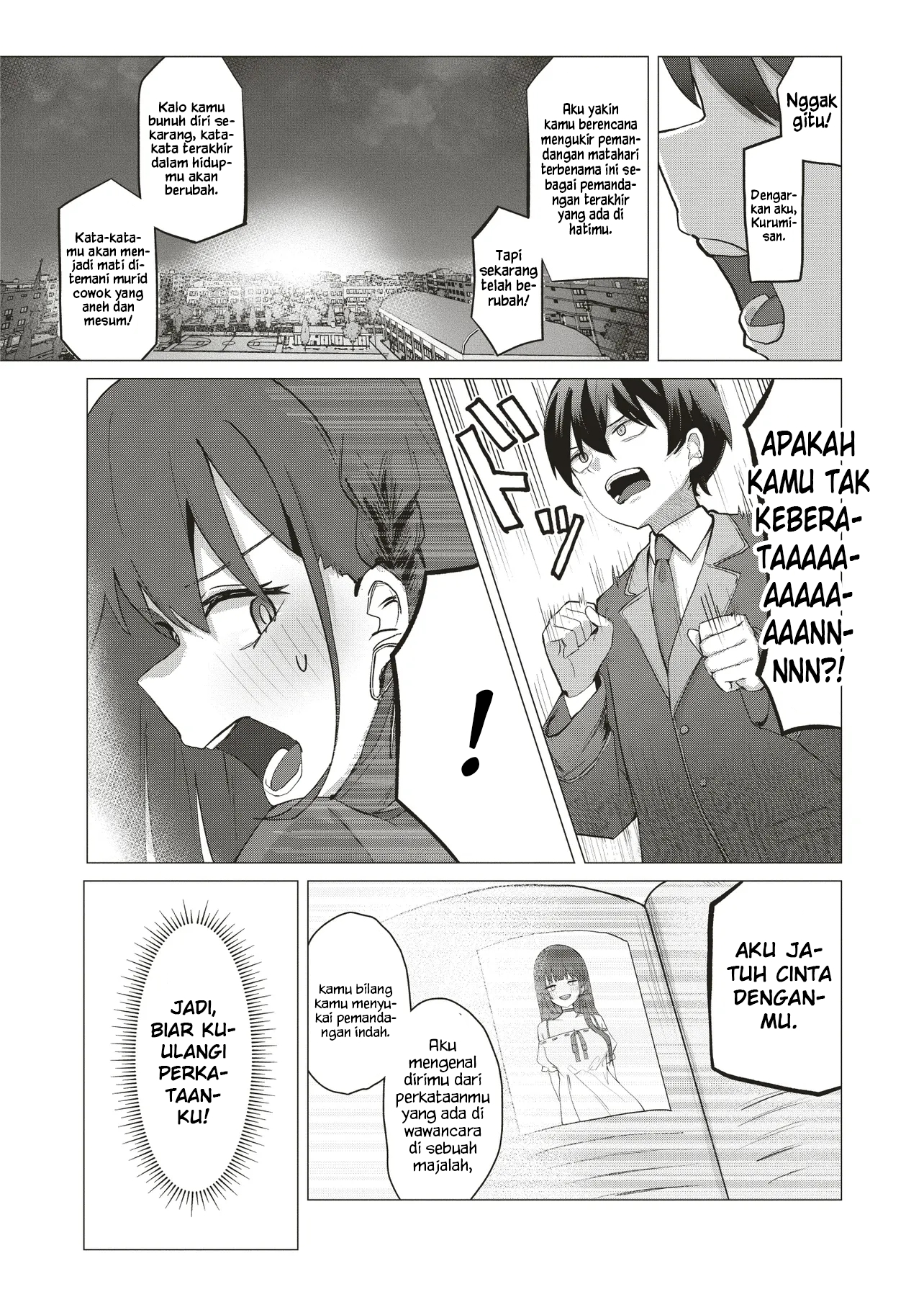 Tobioriru Chokuzen no Doukyuusei ni "XXX shiyou!" to Teian shitemita. Chapter 1 - halaman 5
