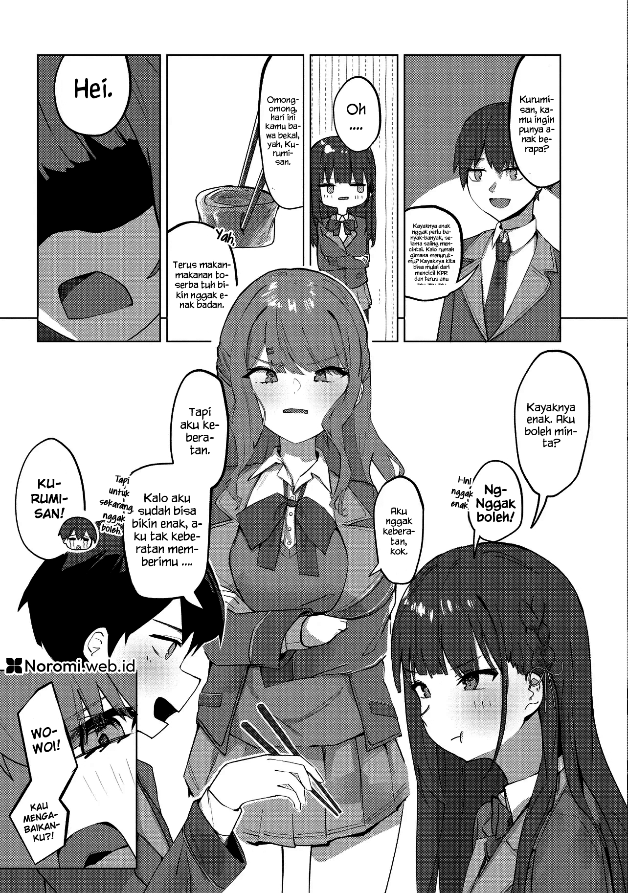 Tobioriru Chokuzen no Doukyuusei ni "XXX shiyou!" to Teian shitemita. Chapter 2 - halaman 3