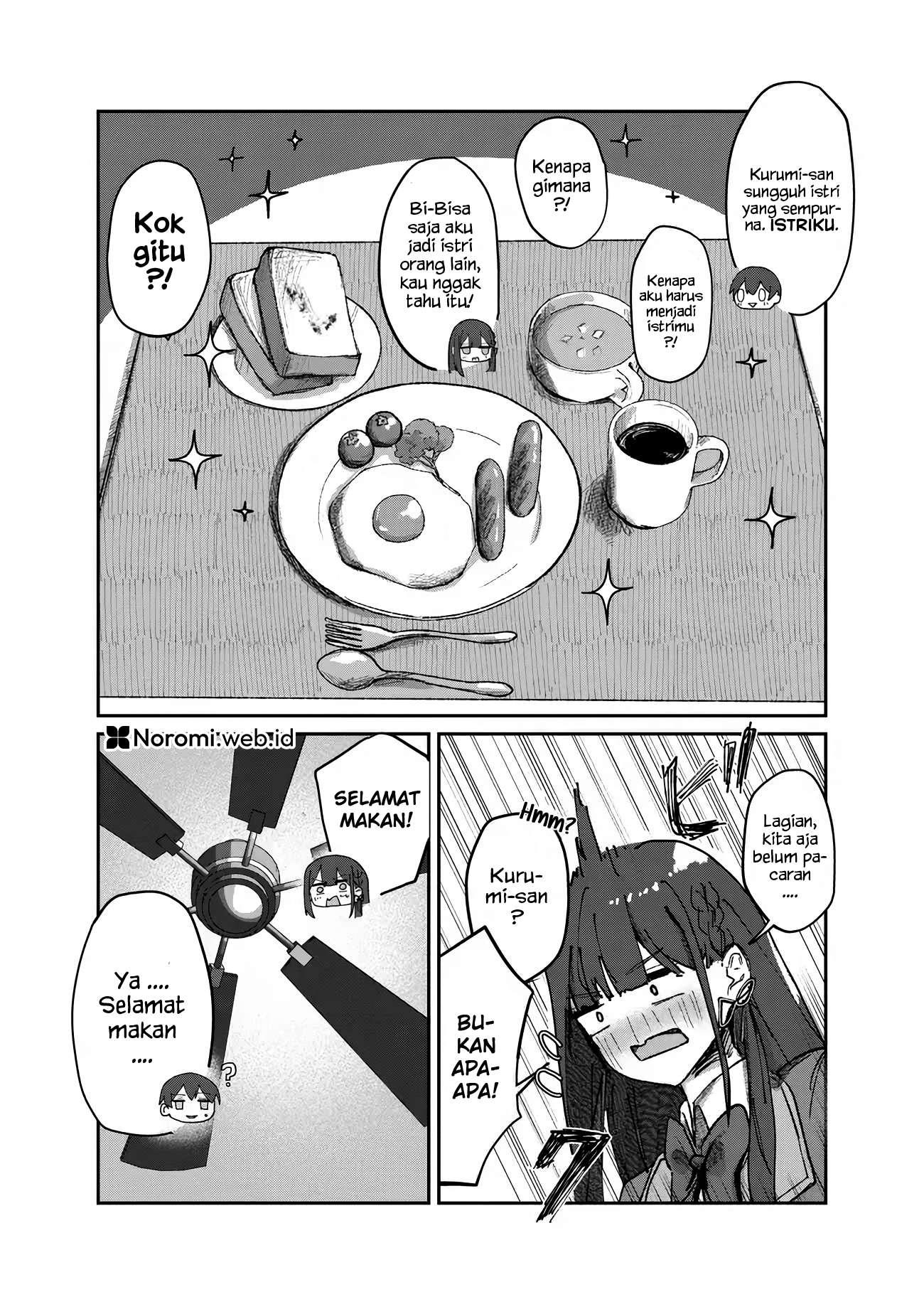 Tobioriru Chokuzen no Doukyuusei ni "XXX shiyou!" to Teian shitemita. Chapter 3.2 - halaman 4