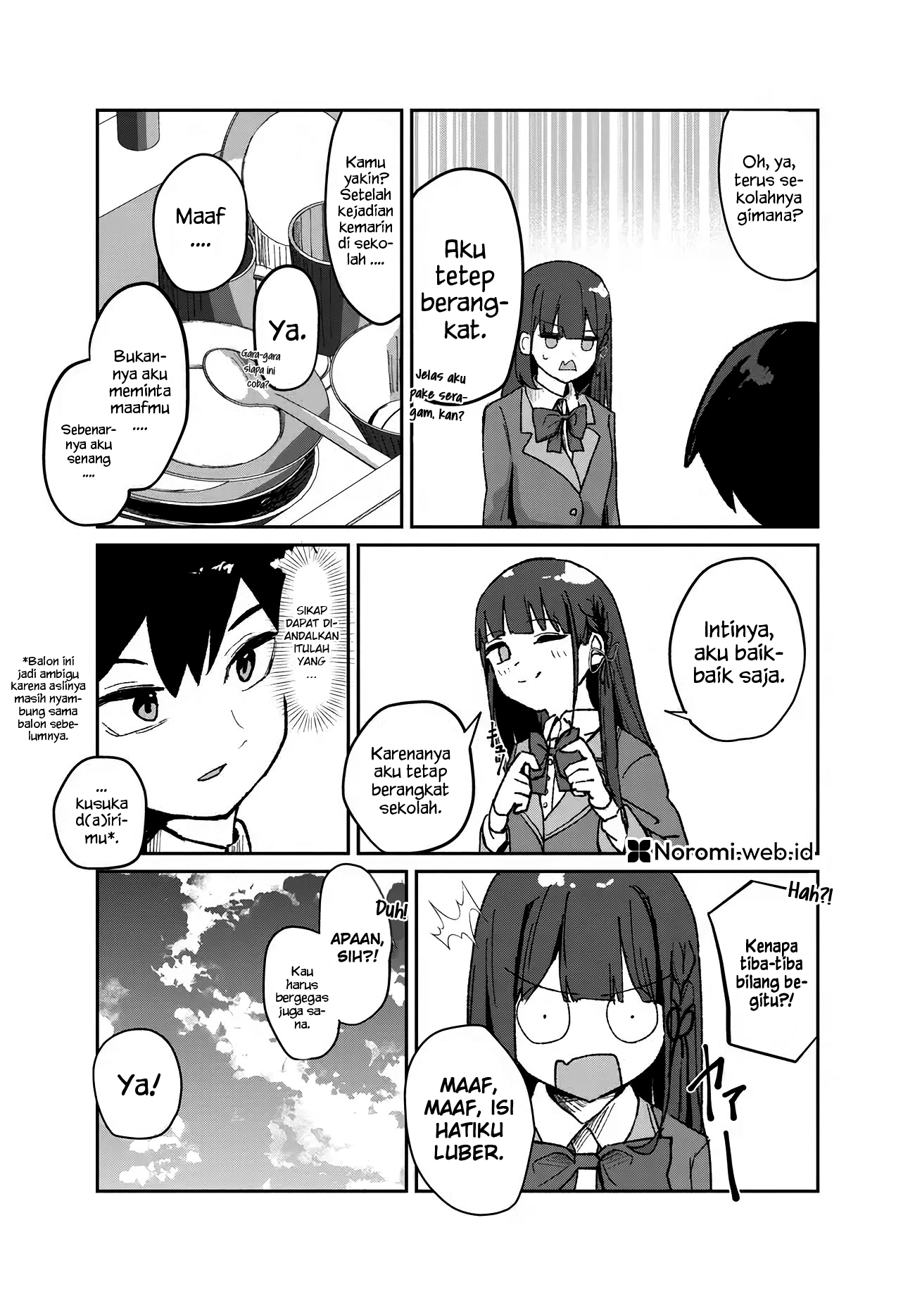 Tobioriru Chokuzen no Doukyuusei ni "XXX shiyou!" to Teian shitemita. Chapter 3.2 - halaman 5