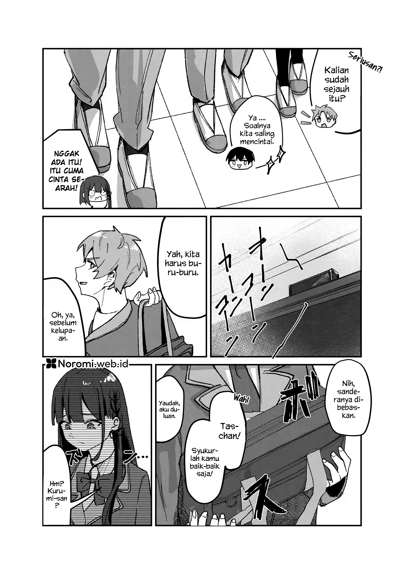 Tobioriru Chokuzen no Doukyuusei ni "XXX shiyou!" to Teian shitemita. Chapter 3.2 - halaman 9
