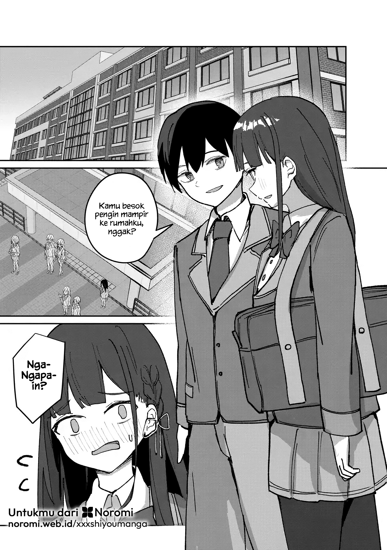 Tobioriru Chokuzen no Doukyuusei ni "XXX shiyou!" to Teian shitemita. Chapter 4.1 - halaman 1