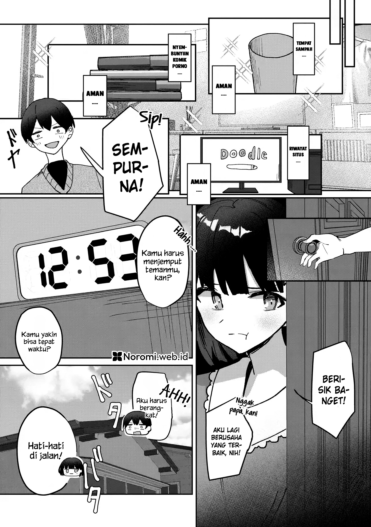 Tobioriru Chokuzen no Doukyuusei ni "XXX shiyou!" to Teian shitemita. Chapter 4.1 - halaman 3
