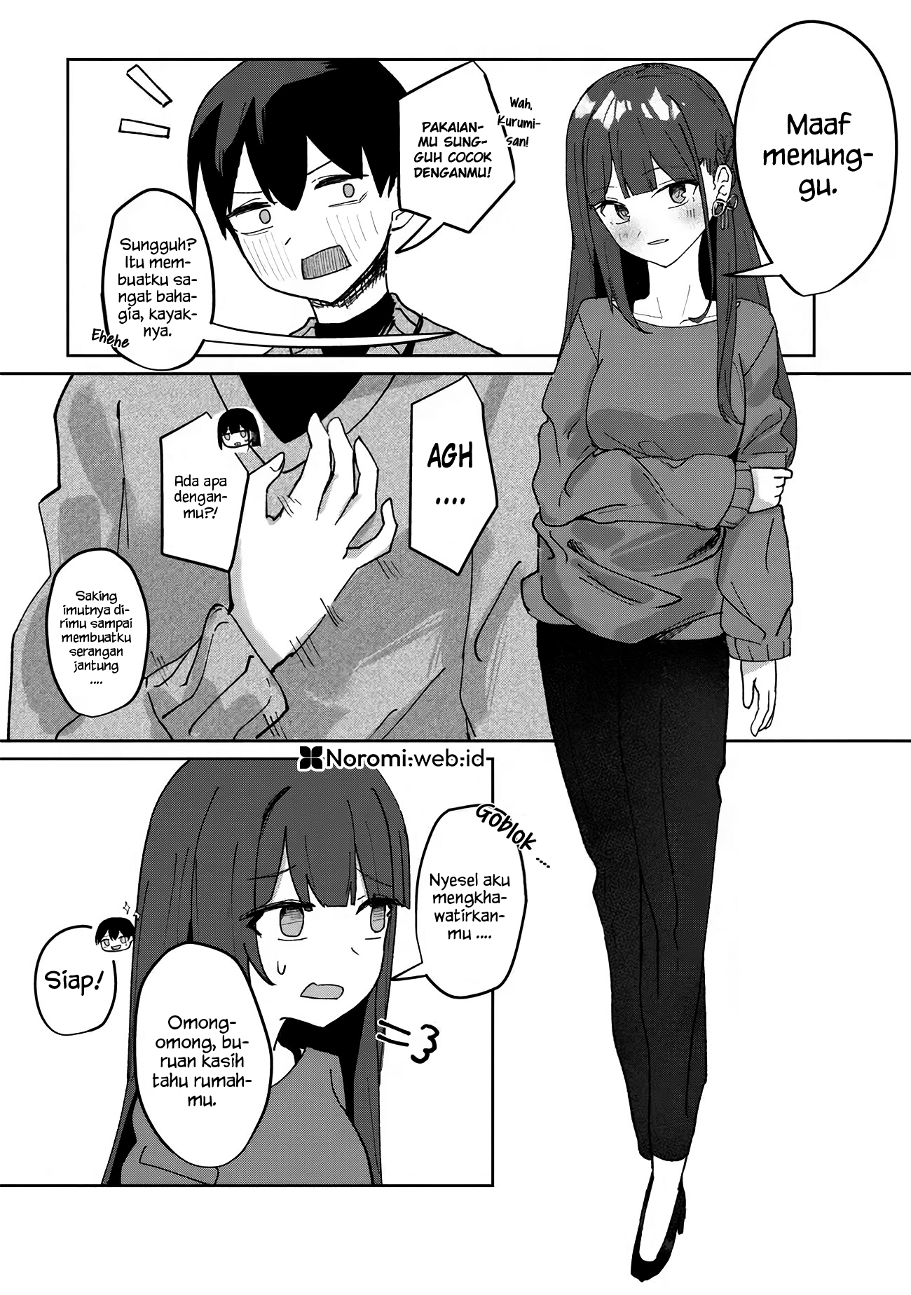 Tobioriru Chokuzen no Doukyuusei ni "XXX shiyou!" to Teian shitemita. Chapter 4.1 - halaman 4