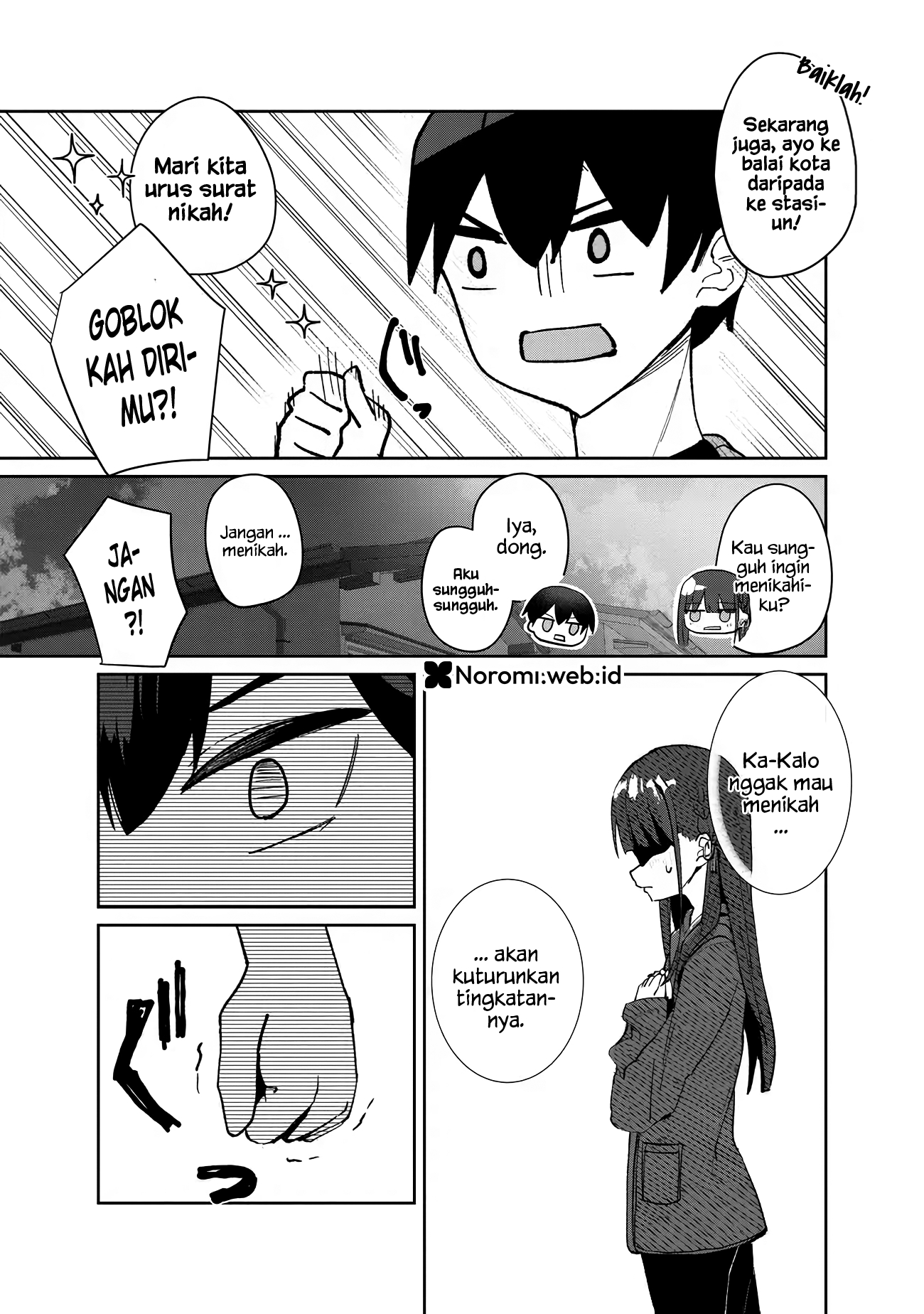 Tobioriru Chokuzen no Doukyuusei ni "XXX shiyou!" to Teian shitemita. Chapter 4.2 - halaman 7
