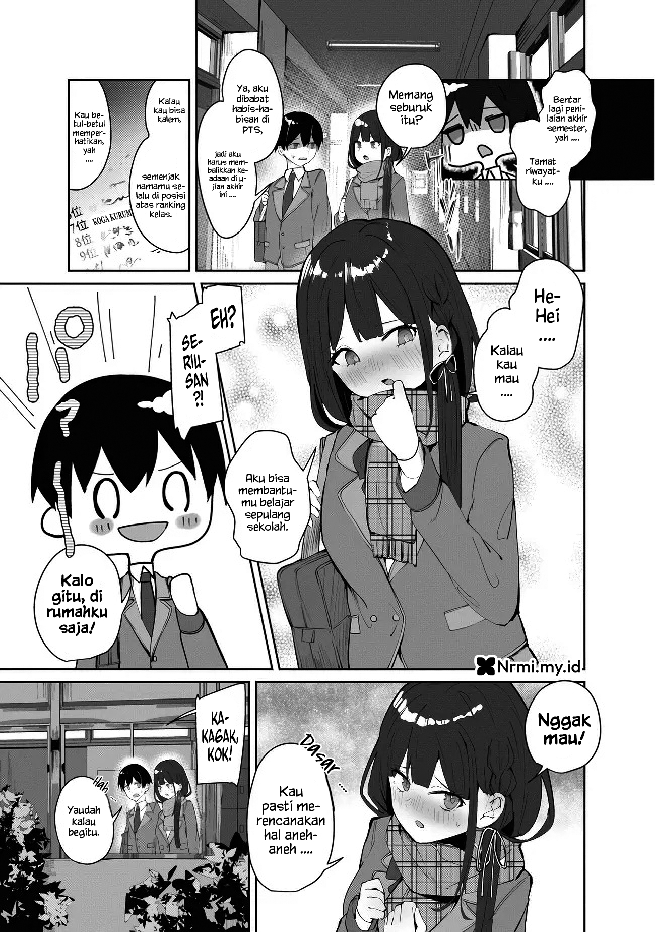 Tobioriru Chokuzen no Doukyuusei ni "XXX shiyou!" to Teian shitemita. Chapter 7.1 - halaman 1