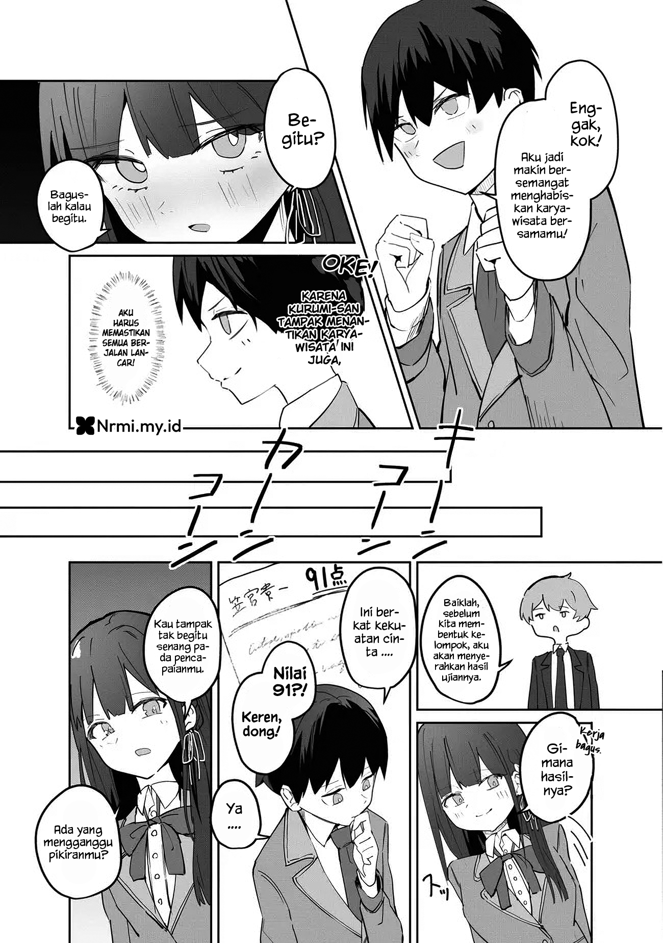 Tobioriru Chokuzen no Doukyuusei ni "XXX shiyou!" to Teian shitemita. Chapter 7.1 - halaman 9