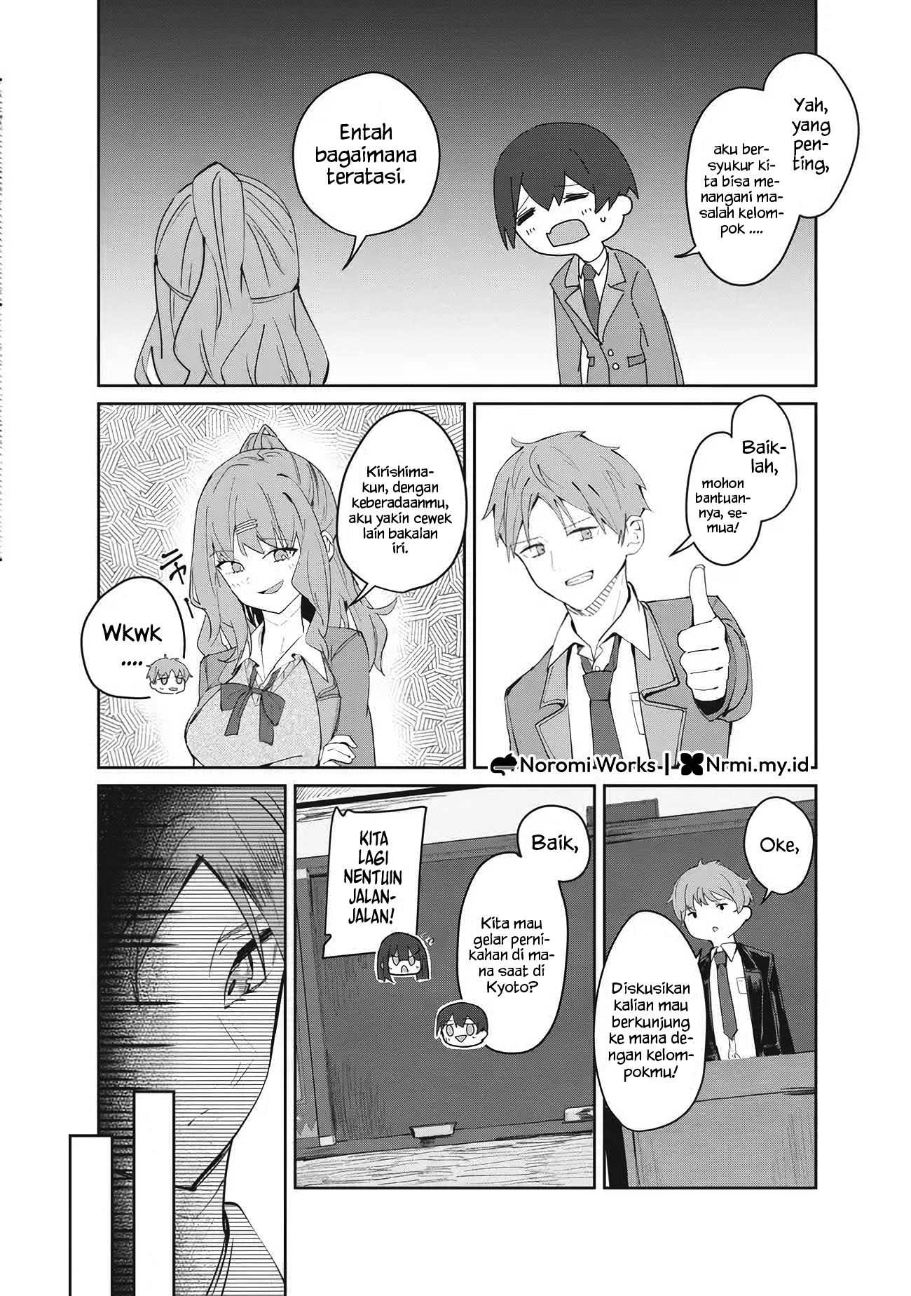 Tobioriru Chokuzen no Doukyuusei ni "XXX shiyou!" to Teian shitemita. Chapter 7.2 - halaman 4